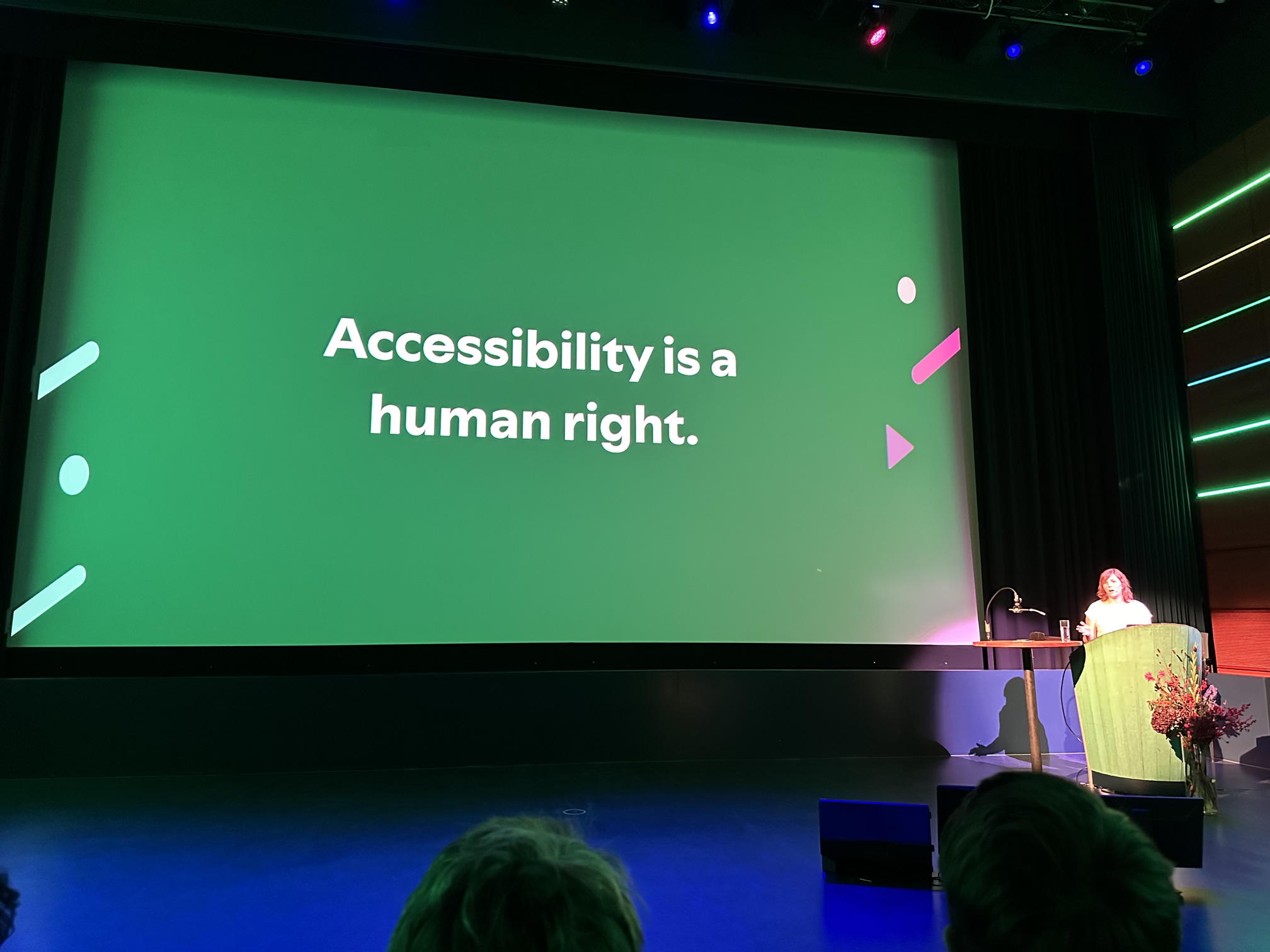 Accessibility is a human right