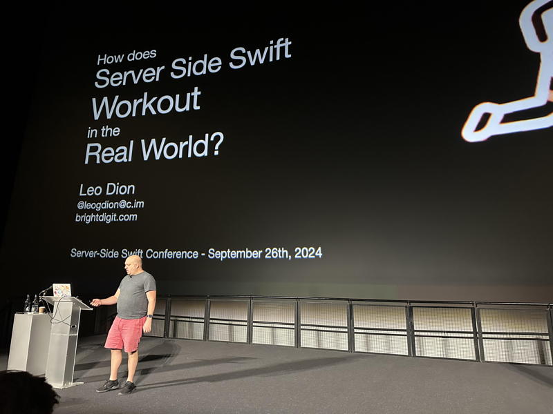 Server Side Swift Workout in the Real World